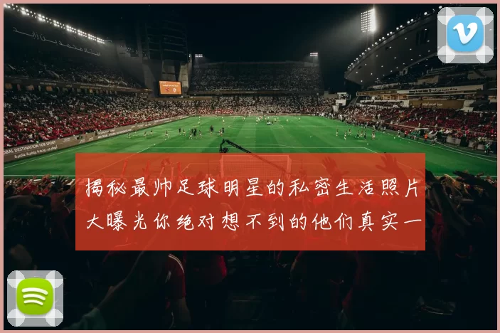 揭秘最帅足球明星的私密生活照片大曝光你绝对想不到的他们真实一面