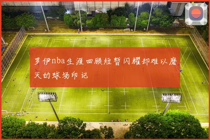 罗伊nba生涯回顾短暂闪耀却难以磨灭的球场印记